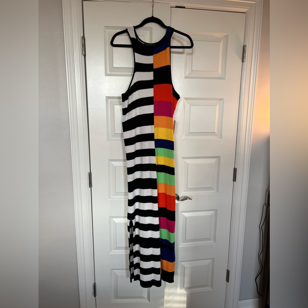 Eloquii Striped Dress